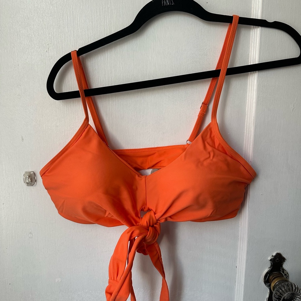 Marysia Swim Orange Bikini Top